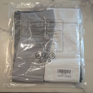 Gray and White Vacuum Storage Bags
